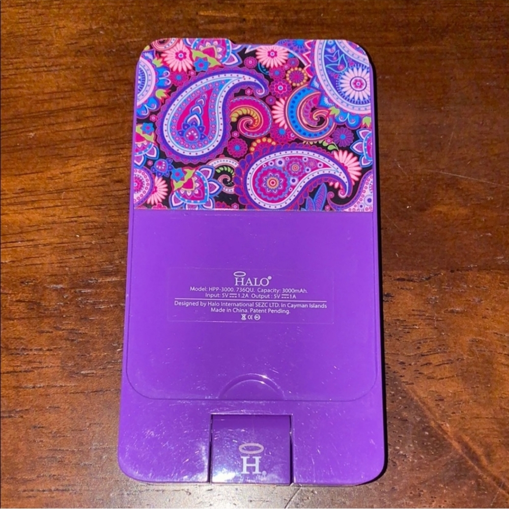 Halo Purple Power Bank